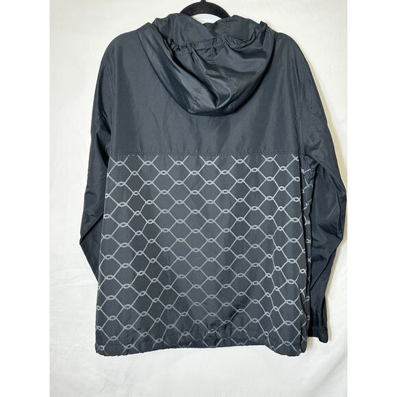 Sketchy Tank Disturbing The Comfortable Men's 1/4 Zip Hooded Jacket Size L - Picture 3 of 4